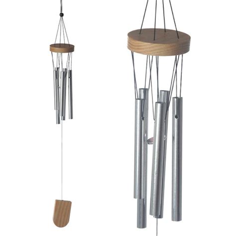 Carillon Vent D Coratif En Bois Et M Tal Clochette Pour Porte Et