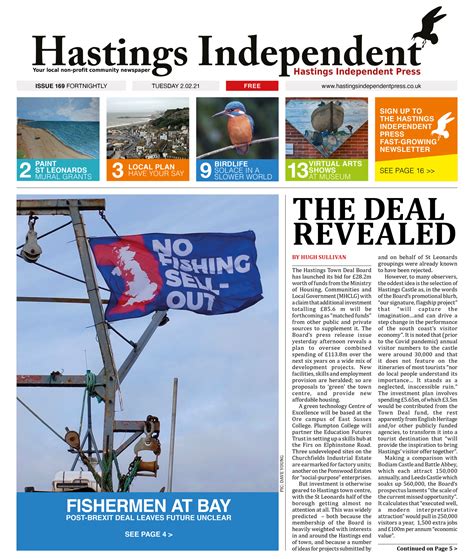 Hastings Independent Issue Hastings Independent Press