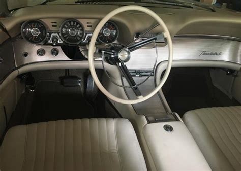 1961 Ford Thunderbird interior Ford Thunderbird, Steering Wheel, Interior, Indoor, Interiors