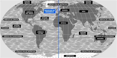 Significado De Meridiano De Greenwich Definición Función E Importancia