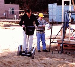 Arrested Development Gob Bluth Segway Ride GIFDB