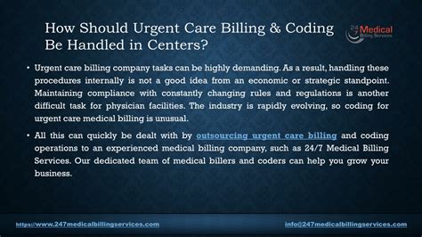 Ppt Urgent Care Billing And Coding Guidelines Ppt Powerpoint