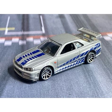 Hot Wheels Fast Furious Nissan Skyline GT R R Scale Shopee Philippines