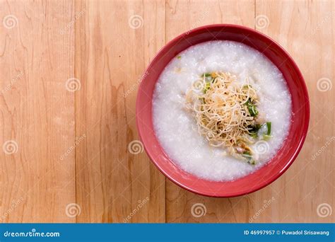 Chinese Porridge Rice Gruel Stock Image Image Of Bowl Breakfast