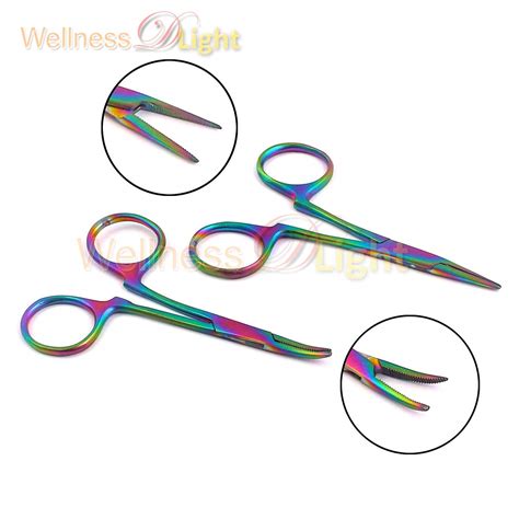 Amazon Wdl Set Of Multi Color Rainbow Hemostat Mosquito Forceps