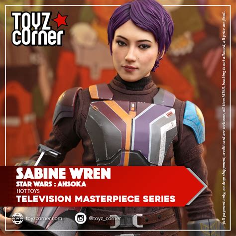Jual Hot Toys Tms Star Wars Ahsoka Sabine Wren Toyz Corner