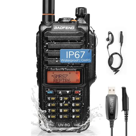 Buy Baofeng Uv G Gmrs Radio Ip Waterproof Two Way Radio For Adults