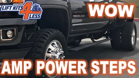 Amp Power Steps 76247 01a 2017 2019 Gmchevy 25003500 Diesel Fits Def