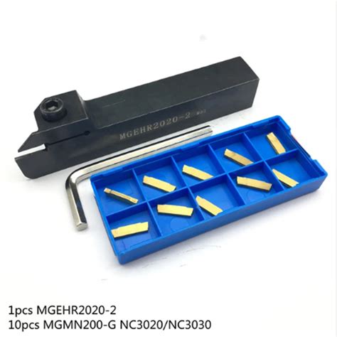 Инструмент для прорезания наружных канавок MGEHR2020 держатель с ...