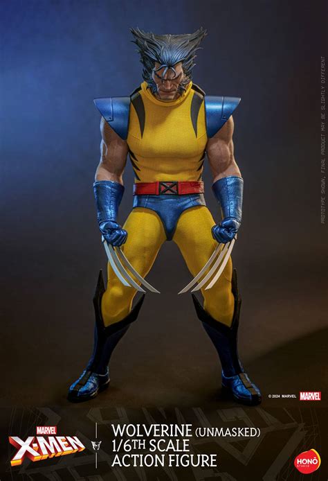 X Men Wolverine Unmasked 1 6 Hot Toys Honoo Studio Nin Nin Game