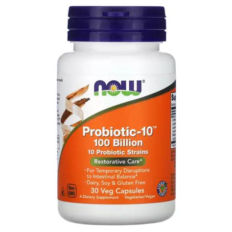 Now Foods Probi Tico Mil Millones C Psulas Vegetales