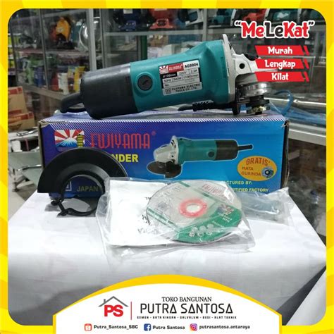 Jual Mesin Gerinda Tangan Angle Grinder Ag Ag Fujiyama