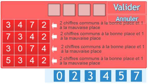 Correction Test 5 Exercice 5 Les carrés logiques Tests Jeux