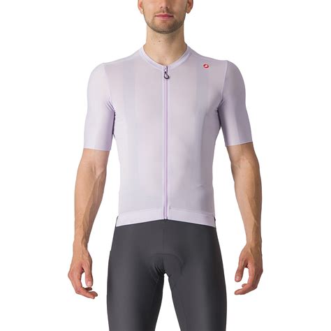 Castelli Maillot De Manga Corta Hombre Espresso Purple Mist Dark