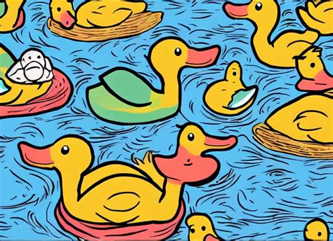 Cute Cartoon Ducks Stable Diffusion Openart