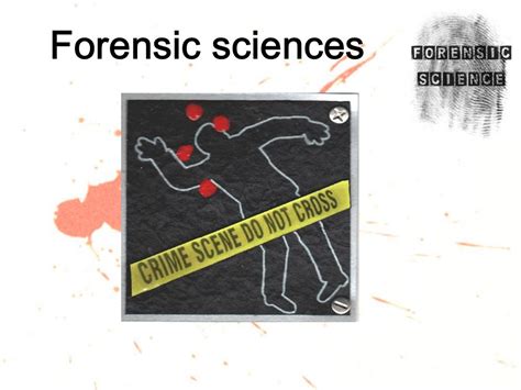 PPT Forensic Sciences 2 I Lesson On Forensic Sciences 1