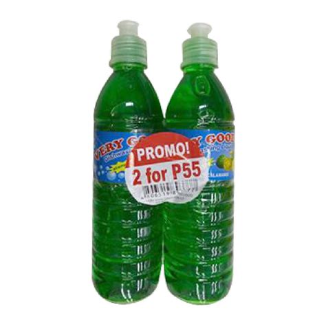 Very Good Dishwashing Liquid Calamansi 2x500ml Twin Pack