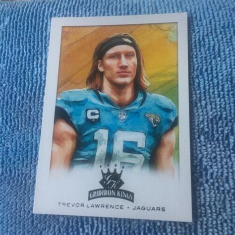 Panini Chronicles Gridiron Kings Trevor Lawrence Gk Jaguars Ebay