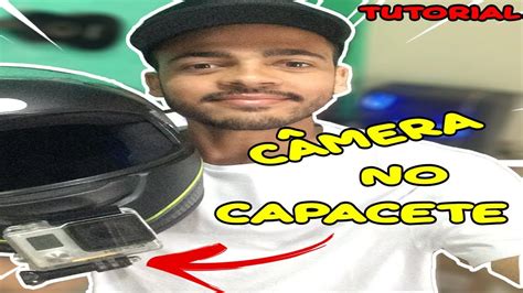 COMO COLOCAR CÂMERA NO CAPACETE GO PRO SJCAM E OUTRAS YouTube