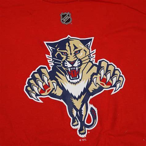 Florida Panthers Nhl Reebok Player Name And Number Premier Jersey T Shirt