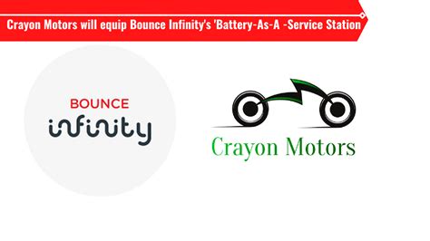 Bounce And Crayon Motors Sets Up First Inter Operated Battery Swapping