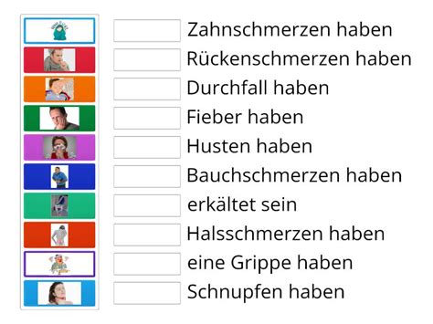 Kapitel Krankheiten Match Up