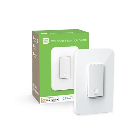 Belkin Wemo 15-amp 3-way Light Switch, White at Lowes.com