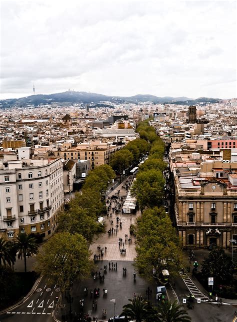 Las Ramblas The Most Famous Street In Barcelona