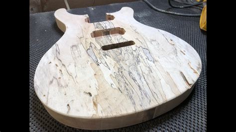 Spalted Maple Guitar Build Part 1 Youtube