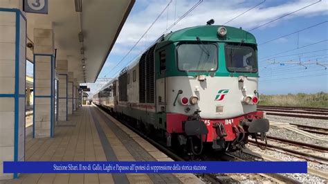 Stazione Sibari Il No Di Gallo Laghi E Papasso Allipotesi Di