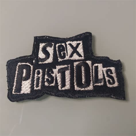 Patch Bordado Banda Punk Sex Pistols Rock Punk Termocolante Shopee Brasil