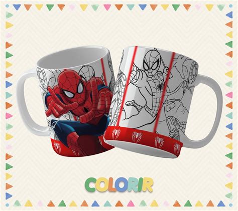 Caneca De Pol Mero Dia Das Crian As Para Colorir Elo