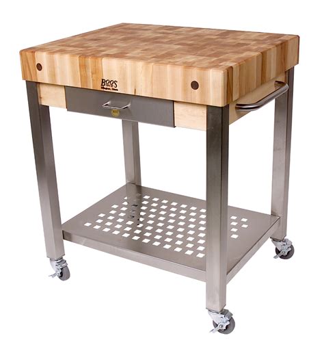 Maple Kitchen Island Cart – Things In The Kitchen