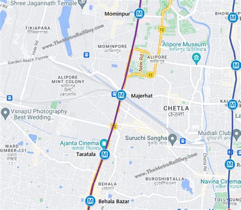 Kolkata Metro Trial Runs Begin To Majerhat Station On Purple Line