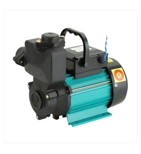 Black And Blue Iron High Pressure Single Phase Hp Self Priming Pump