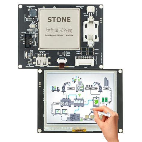 Buy Stone Hmi Smart Tft Lcd Touch Module With Controller Program To