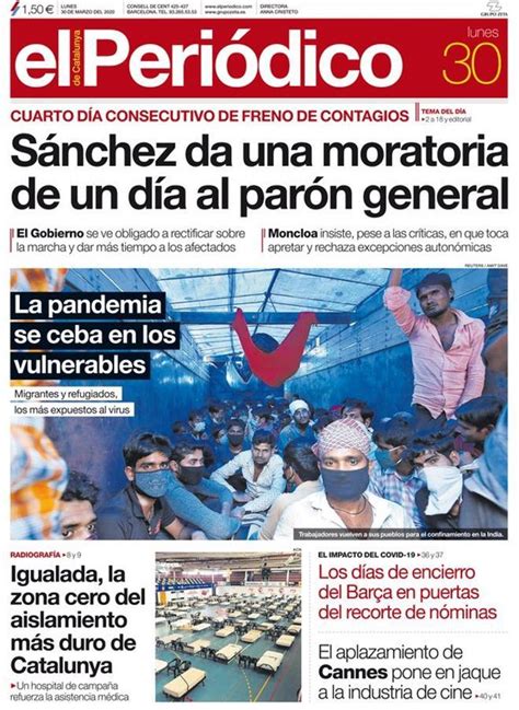 Prensa De Hoy Un Análisis De Las Portadas De Los Diarios