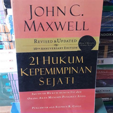 Jual Buku John C Maxwell 21 Hukum Kepemimpinan Sejati Jakarta Pusat Mabrur Books Tokopedia