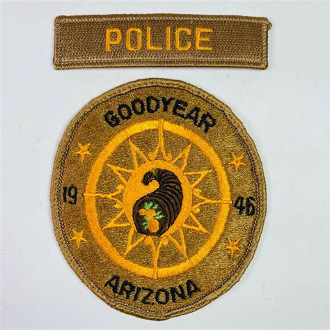 Goodyear Police Maricopa County Arizona Patch | eBay | Maricopa county ...