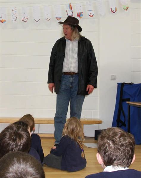 Phil Harding Opens The New Old Sarum Primary School Phil Olds