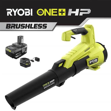 Ryobi 110 Mph 350 Cfm One Hp 18v Brushless Lithium Ion Cordless Jet