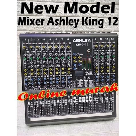 Jual Mixer Ashley King Original Channel Multi Effect Dsp