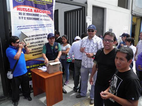 Chimbote trabajadores del Ministerio Público evalúan acatar huelga