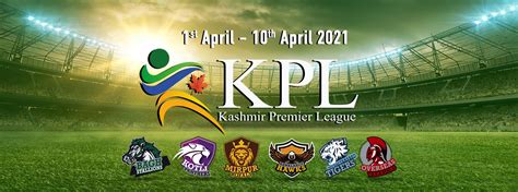 Fixtures Kashmir Premier League