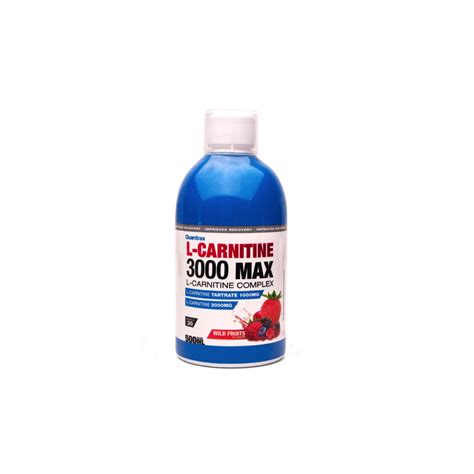 L Carnitine 3000 Max 500 Ml De Quamtrax USAFitness