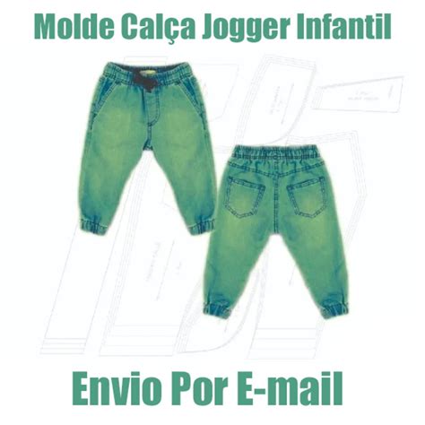 Molde Calça Jogger Infantil Elo7 Produtos Especiais