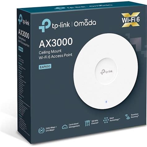 Buy Now Tp Link Eap650 Ax3000 Ceiling Mount Wifi 6 Access Point Ple Computers