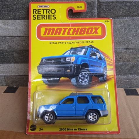 Jual Matchbox Mbx 2000 Nissan Xterra Retro Series Biru Suv Mobil Seri