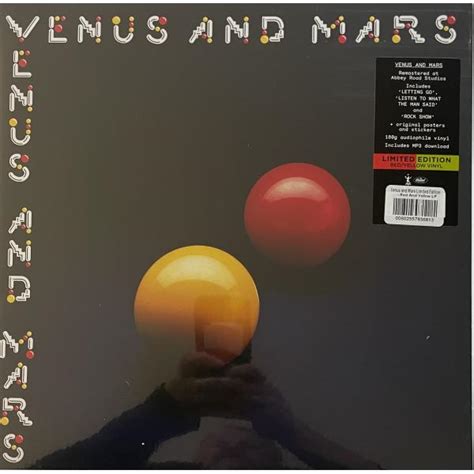 VENUS AND MARS - Album (SEALED - Colored Vinyl) - Beatle Memories