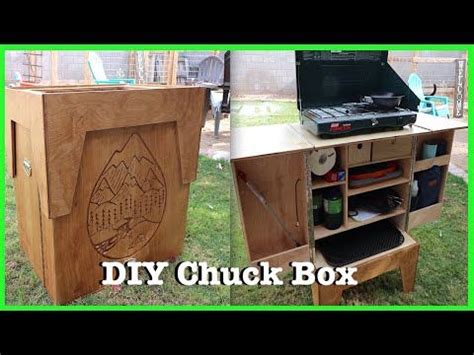 Ultimate Diy Camp Kitchen Chuck Box Camp Kitchen Chuck Box Chuck